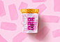 brand identity clean color ice cream identity logo natural Packaging poster visualization