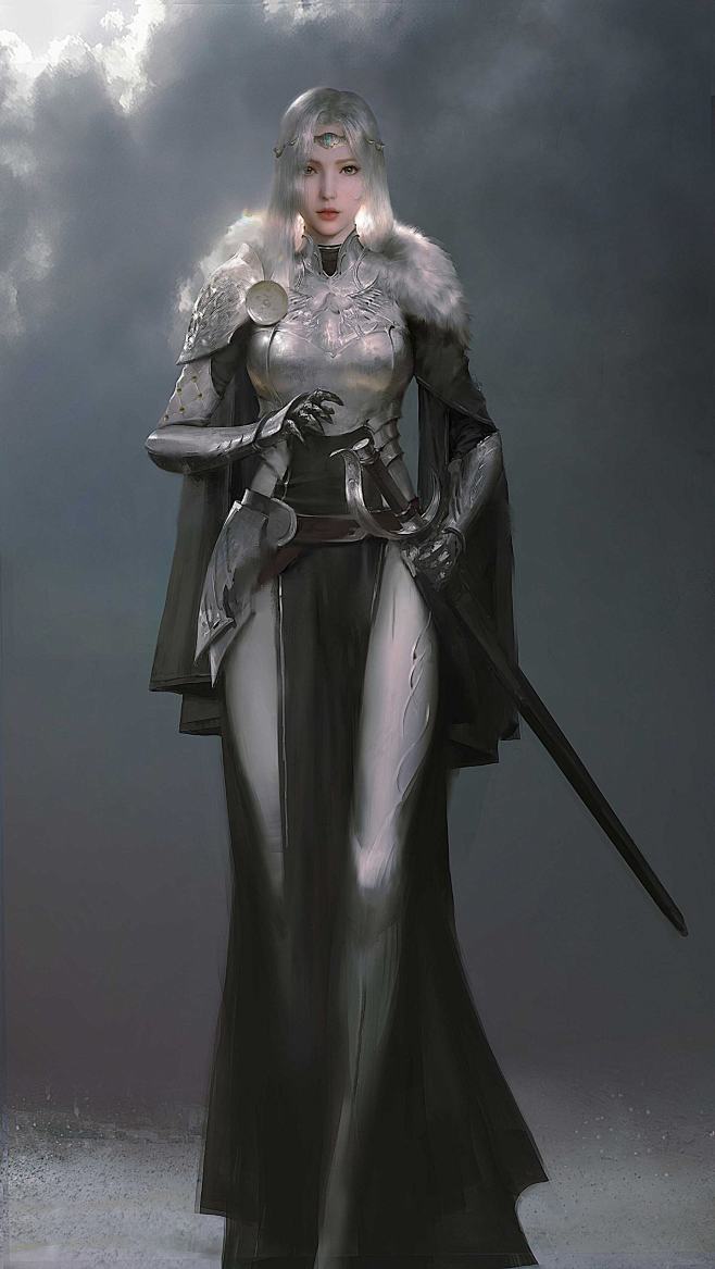 国人画师 Zhichao Cheng 作...