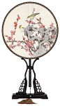 龚文桢 梅花黄鹂 团扇插屏 绢本 - 中国近现代及当代书画 - 中国嘉德四季第52期·金秋拍卖会 - 拍卖结果 | 艺度拍卖网