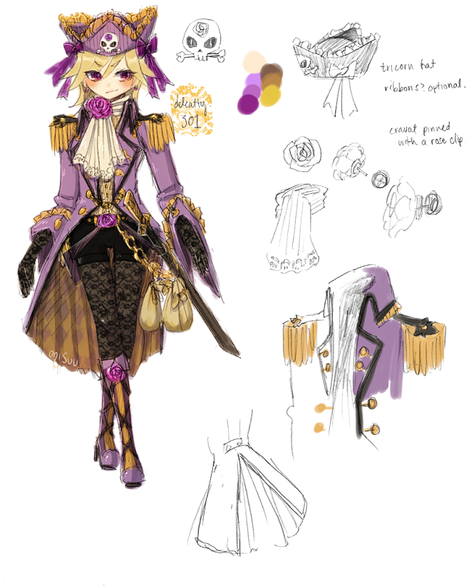 gijinka -- delcatty ...