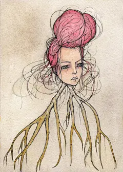 欧美PHANTOMS OF DELIGHT昆虫植物类插画@CCI中国动漫插画