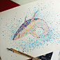 # 点画 #