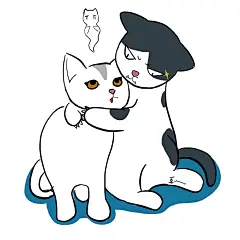不爱我我就用小爪爪威胁你哦！

原创猫咪表情包