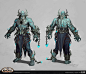 World of Warcraft - The Jailer Concept, Matthew McKeown : Concept for The Jailer in World of Warcraft: Shadowlands