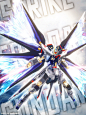 动漫 2832x3776 动漫 Gundam Strike Freedom Gundam 机动战士 Gundam SEED Destiny 粉丝艺术 数字艺术 艺术品 mechs 超级机器人大战