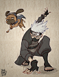 #火影忍者# 这画风....(by Morpheus306) ​​​​