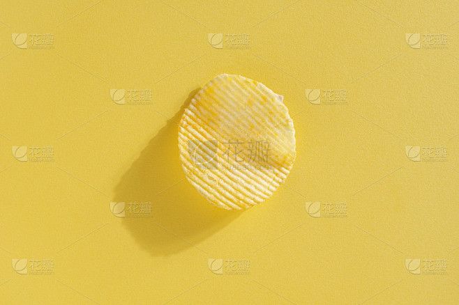 单一的薯片