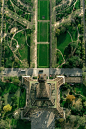 Paris france eifel tower aerial: 