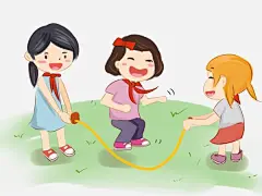 六一儿童节跳绳的女孩插画图片大小3968x2976px 图片尺寸4.16 MB 来自PNG搜索网 pngss.com 免费免扣png素材下载！插画#儿童#红领巾#回忆#卡通手绘#开心#六一儿童节#女孩#三个女孩#手绘#跳绳#童年#玩耍#
