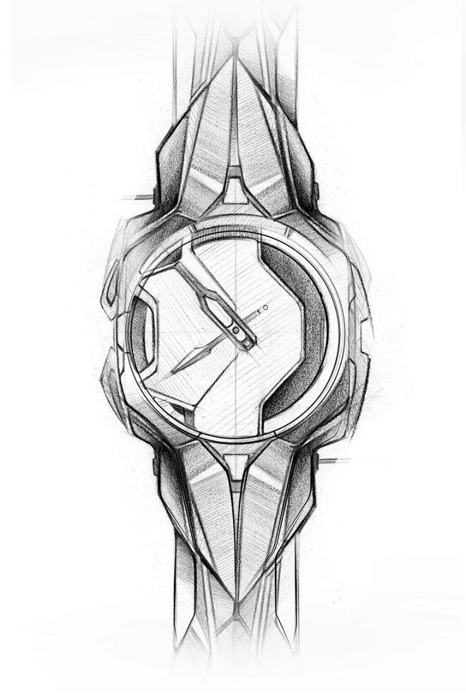 wrist watch design -...