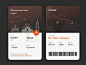 Daily UI #8 - Google Flights: 卡片 里程 旅行 管理 机票 行程 优惠券