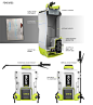 3d modeling cad industrial design  power tools product design  prototype Render sketch Solidworks sprayer