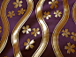 日本进口 和风布料 西阵织 织锦缎 金襕织物 大立涌樱花（紫）-淘宝网