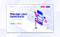 Landing page template kit on various topics : Modern flat Isometric design concept of web page design for website and mobile website.Isometric illustrations.Icons Collection of Creative Work Flow Items and Elements