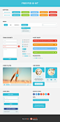 Free PSD UI kit