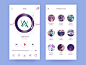 App-radio6 by Rwds #Design Popular #Dribbble #shots