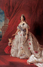 西班牙女王伊莎贝尔二世Isabella II of Spain，小女孩是她的长女伊莎贝拉