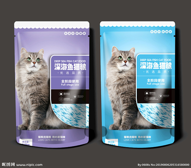 猫粮包装