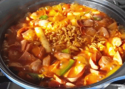 【GIF】#韩国美食# 天一冷，就想吃点...