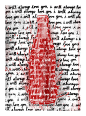 亲吻过去，可口可乐经典玻璃瓶100岁海报作品5