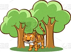 野生植物,森林,虎,活力,可爱的,面具,野生动物,环境,哺乳纲,动物