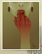 APERITIF ~series : Apéritif~ a vector series I,II, and IIIMy stylized interpretation combines macabre tones with sensuality. Enjoy.