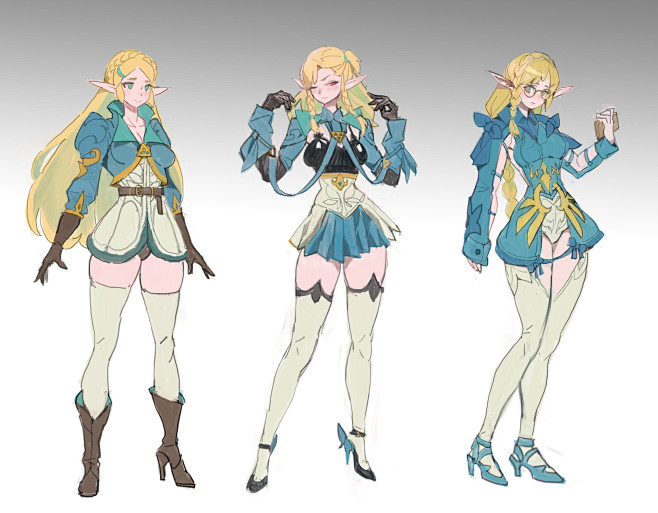 zelda concept design...