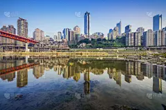 都市风景,重庆,水平画幅,无人,户外,现代,长江,商业金融和工业,著名景点,四川省