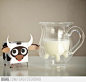 Cow Milk Pitcher
