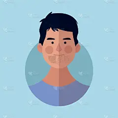 男人,人的脸部,卡通,现代,自然美,头发,面部表情,圆形,看,酷
