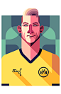 Football Players on Behance