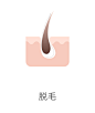 脱发图标