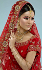 漂亮华丽的印度新娘 - 图片中心--中网资讯中心