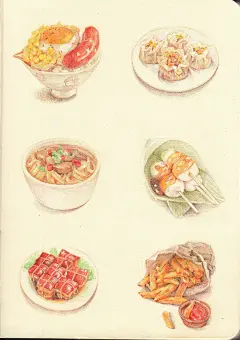 食物是人类的好朋友-阿包_5757__涂鸦王国插画