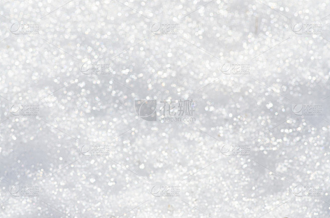 雪白抽象的白色背景，冬天的霜冻景观，节日的心情概念