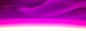 紫色梦幻线条banner海报