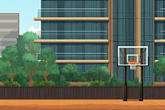 投篮篮球场图片摄影图