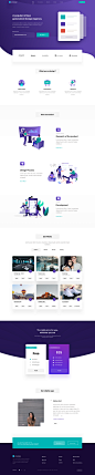 Software Agency Landing Page