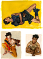 席勒 Egon Schiele  Eric Nehr  摄影艺术 ​​​​