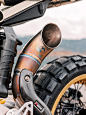 Nine T Scrambler exhaust