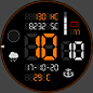 grooverider - SF old school II - watch face for Apple Watch, Samsung Gear S3, Huawei Watch, and more - Facer