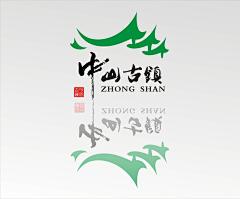 广廷采集到中国风logo