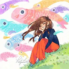 【插画设计】来自插画师 Lissy Marlin 绘画作品  |  www.lissymarlin.com ​​​​