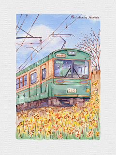 A啦朵梦采集到插画