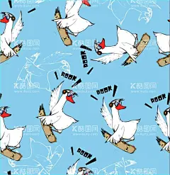 卡通大牌  - 源文件下载【酷图网】卡通,可爱卡通,矢量图案,卡通图案,数码印花,大牌,大牌男装