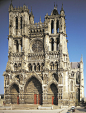 amiens-cathedral-roberd-luzarches（亚眠主教堂）法国四大哥特式教堂之一