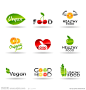 水果绿叶企业logo设计