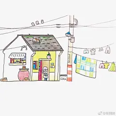 心里总是有一个安静的地方，母亲节快乐。

描边：樱花针管笔05号
上色：ohuhu彩铅
临摹来自：约翰强尼

#跟着圈圈来画画##简笔画教程##手绘简笔画##简笔画##手绘，漫画，简笔卡通画# ​​​​