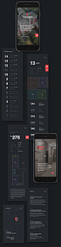 Atmosphere : Mobile site design for living complex in Moscow.