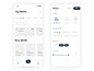 Ios Wireframe Restaurant 应用界面,US - UI资源素材网http://www.uiushe.com/11686.html